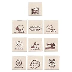 Etichette handmade tessuto usato  Spedito ovunque in Italia 
