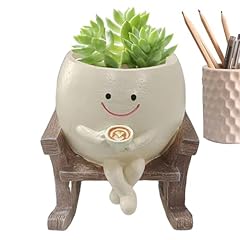 Smile face planter for sale  Delivered anywhere in UK