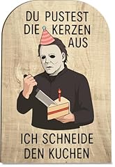 Halloween holzkarte geburtstag gebraucht kaufen  Wird an jeden Ort in Deutschland