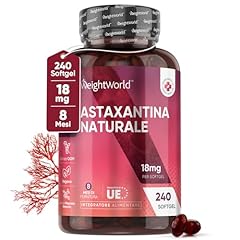 Astaxantina con 18mg usato  Spedito ovunque in Italia 