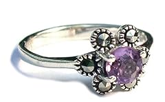 Lila amethyst brillantschliff gebraucht kaufen  Wird an jeden Ort in Deutschland