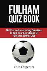 Fulham quiz book for sale  Delivered anywhere in UK