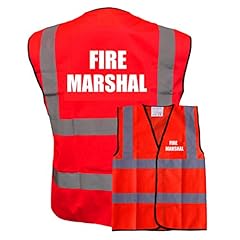 Fire marshal white for sale  Delivered anywhere in UK
