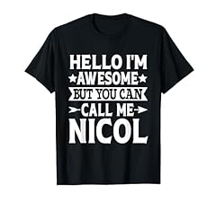Nicol hello awesome for sale  Delivered anywhere in USA 