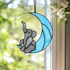 Hdcrystalgifts elephant staine for sale  Delivered anywhere in USA 