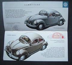 Volkswagen farbiger prospekt gebraucht kaufen  Wird an jeden Ort in Deutschland