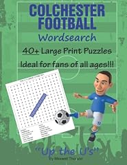 Colchester football wordsearch for sale  Delivered anywhere in UK