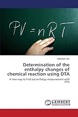 Determination enthalpy changes for sale  Delivered anywhere in UK