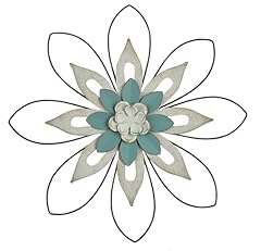 Inch metal flower for sale  Delivered anywhere in USA 