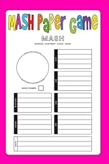 Mash paper game for sale  Delivered anywhere in USA 