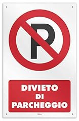 Cartello segnaletico divieto usato  Spedito ovunque in Italia 