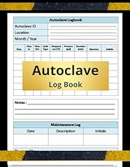 Autoclave log book for sale  Delivered anywhere in USA 