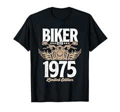 Vintage biker shirt usato  Spedito ovunque in Italia 