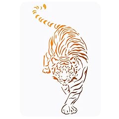 Fingerinspire tiger stencil for sale  Delivered anywhere in UK