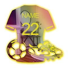 Personalised football neon for sale  Delivered anywhere in UK