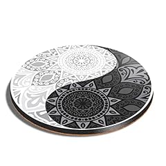Round coaster yin for sale  Delivered anywhere in UK
