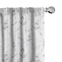 Ambesonne ballerina curtains for sale  Delivered anywhere in USA 