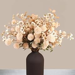 Beige silk flower for sale  Delivered anywhere in USA 
