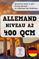 Qcm allemand qcm d'occasion  Livré partout en France