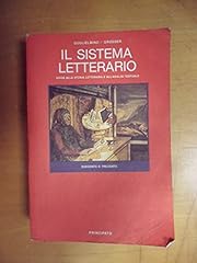 Sistema letterario. con usato  Spedito ovunque in Italia 