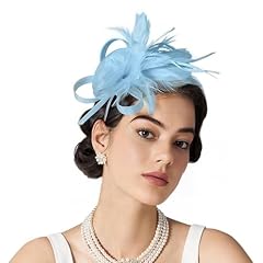 Feather headband women for sale  Delivered anywhere in UK