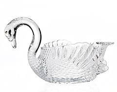 Godinger swan centerpiece for sale  Delivered anywhere in USA 