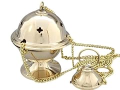 Thurible polished brass for sale  Delivered anywhere in UK