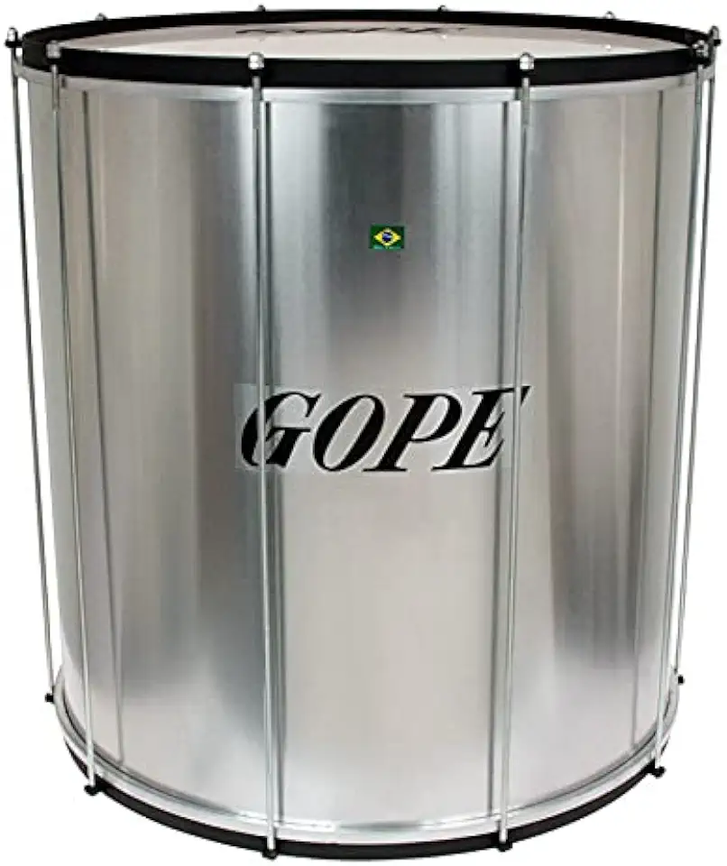 Gope Percussion SU2260AL-HBK Surdo, aluminium, 60 cm, zwart tweedehands  