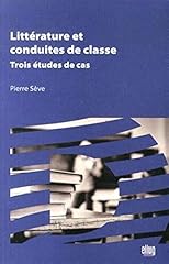 Littérature conduites classe d'occasion  Livré partout en France