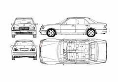 Photo blueprint mercedes for sale  Delivered anywhere in UK
