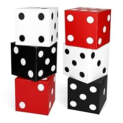 6pcs large dice for sale  Delivered anywhere in UK
