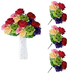 Astylishome roses artificial for sale  Delivered anywhere in UK
