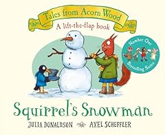 Squirrel snowman winter for sale  Delivered anywhere in UK