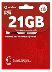 Vodafone sim card for sale  Delivered anywhere in Ireland