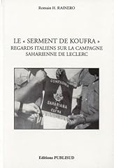 Serment koufra regards d'occasion  Livré partout en France