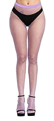 lilac fishnet tights for sale  Delivered anywhere in UK