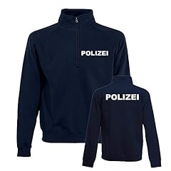 Polizei zip neck gebraucht kaufen  Wird an jeden Ort in Deutschland
