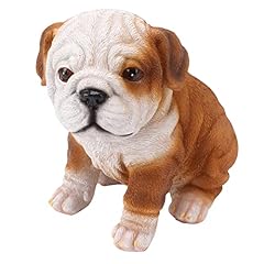 Statua cucciolo bulldog usato  Spedito ovunque in Italia 