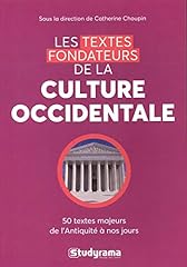 Textes fondateurs culture d'occasion  Livré partout en France