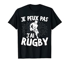 Je Peux Pas J'ai Rugby XV De France Rugby Cadeau T-Shirt d'occasion  Livré partout en France