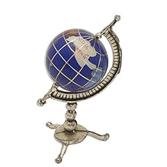Mappamondo argento microfusion usato  Spedito ovunque in Italia 