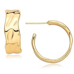 Mevecco gold hoop for sale  Delivered anywhere in USA 