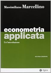 Econometria applicata. introdu usato  Spedito ovunque in Italia 