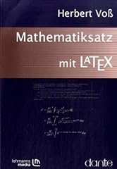 Mathematiksatz latex gebraucht kaufen  Wird an jeden Ort in Deutschland