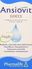 Pharmalife research ansiovit usato  Spedito ovunque in Italia 