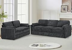 Comfy chenille sofa for sale  Delivered anywhere in USA 