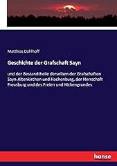 Geschichte grafschaft sayn gebraucht kaufen  Wird an jeden Ort in Deutschland