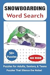 Snowboarding word search for sale  Delivered anywhere in UK