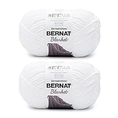 Bernat blanket white for sale  Delivered anywhere in USA 