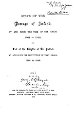 State peerage ireland for sale  Delivered anywhere in UK